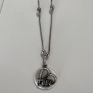 Alex and Ani - LOVE (Affection Joy and Light Collection) Adjustable Necklace